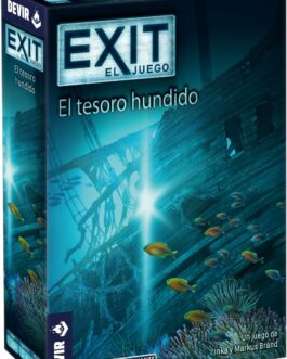 escape room de mesa exit el tesoro hundido