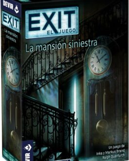 exit la mansión siniestra juego de mesa escape room