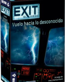 escape room juego exit vuelo hacia lo desconocido