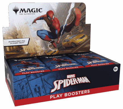cartas magic spiderman playbooster box