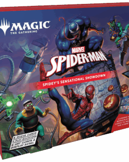 cartas magic spiderman scene box