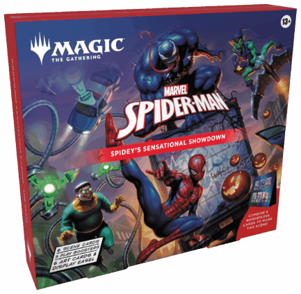 cartas magic spiderman scene box