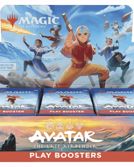 avatar the last airbender play booster display cartas magic