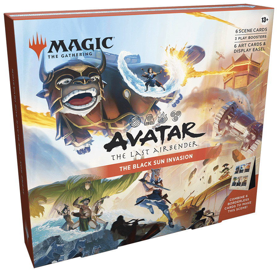 avatar the last airbender cajas de escena scene box cartas magic