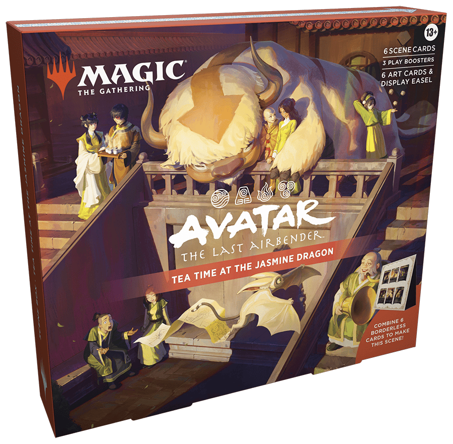 avatar the last airbender scene box cajas de escena cartas magic