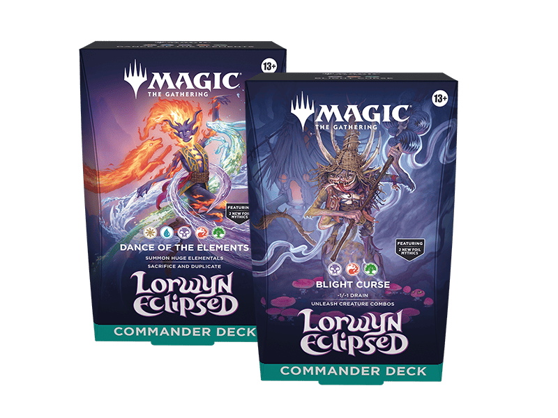 commander lorwyn pack cartas magic