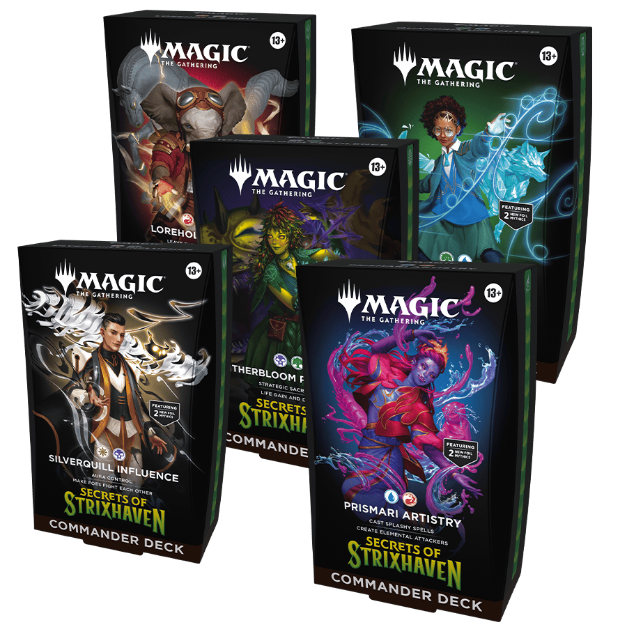 secrets of strixhaven cartas magic commander