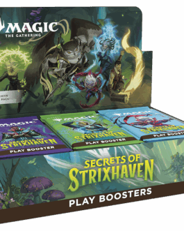 secrets of strixhaven cartas magic playbooster box