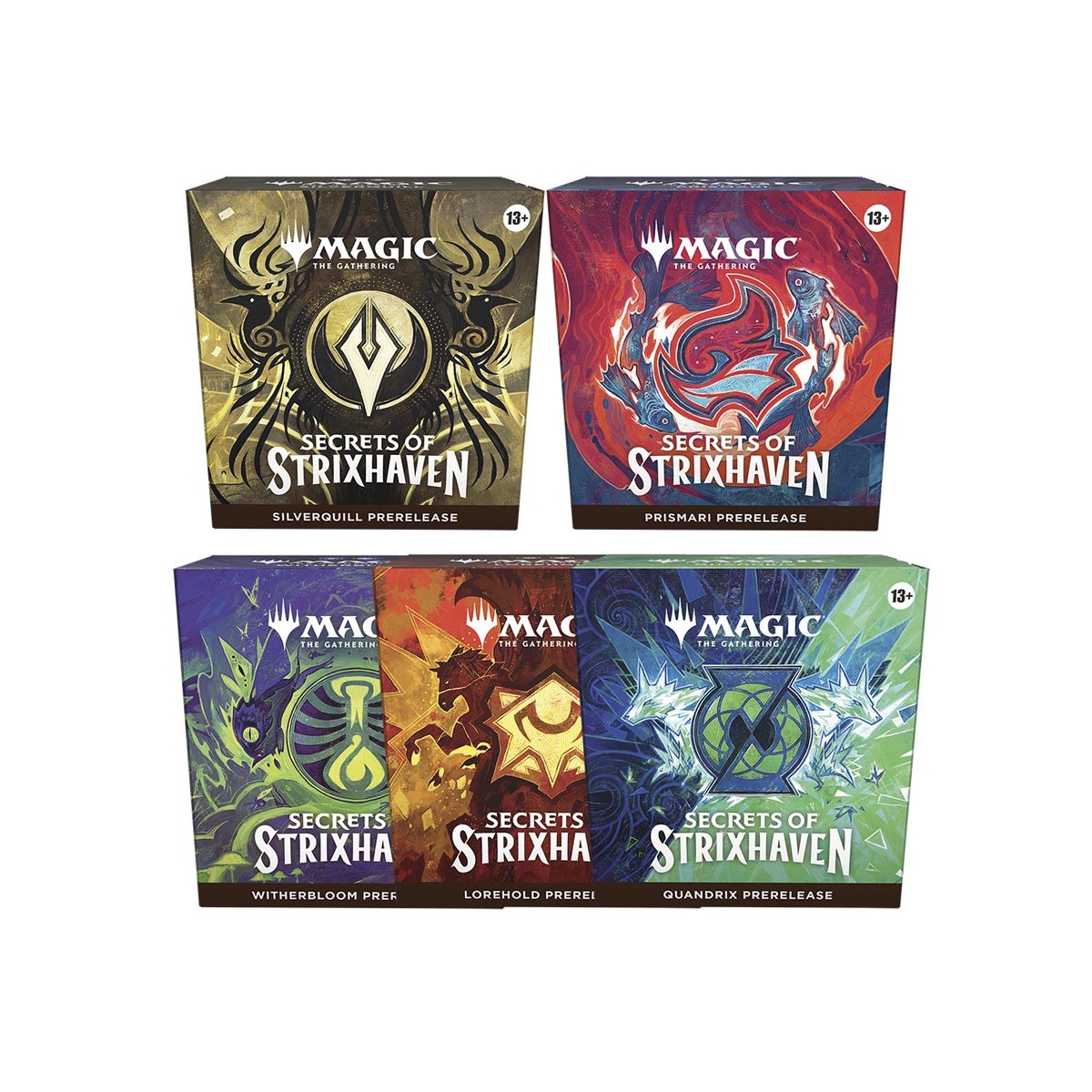 secrets of strixhaven cartas magic presentacion