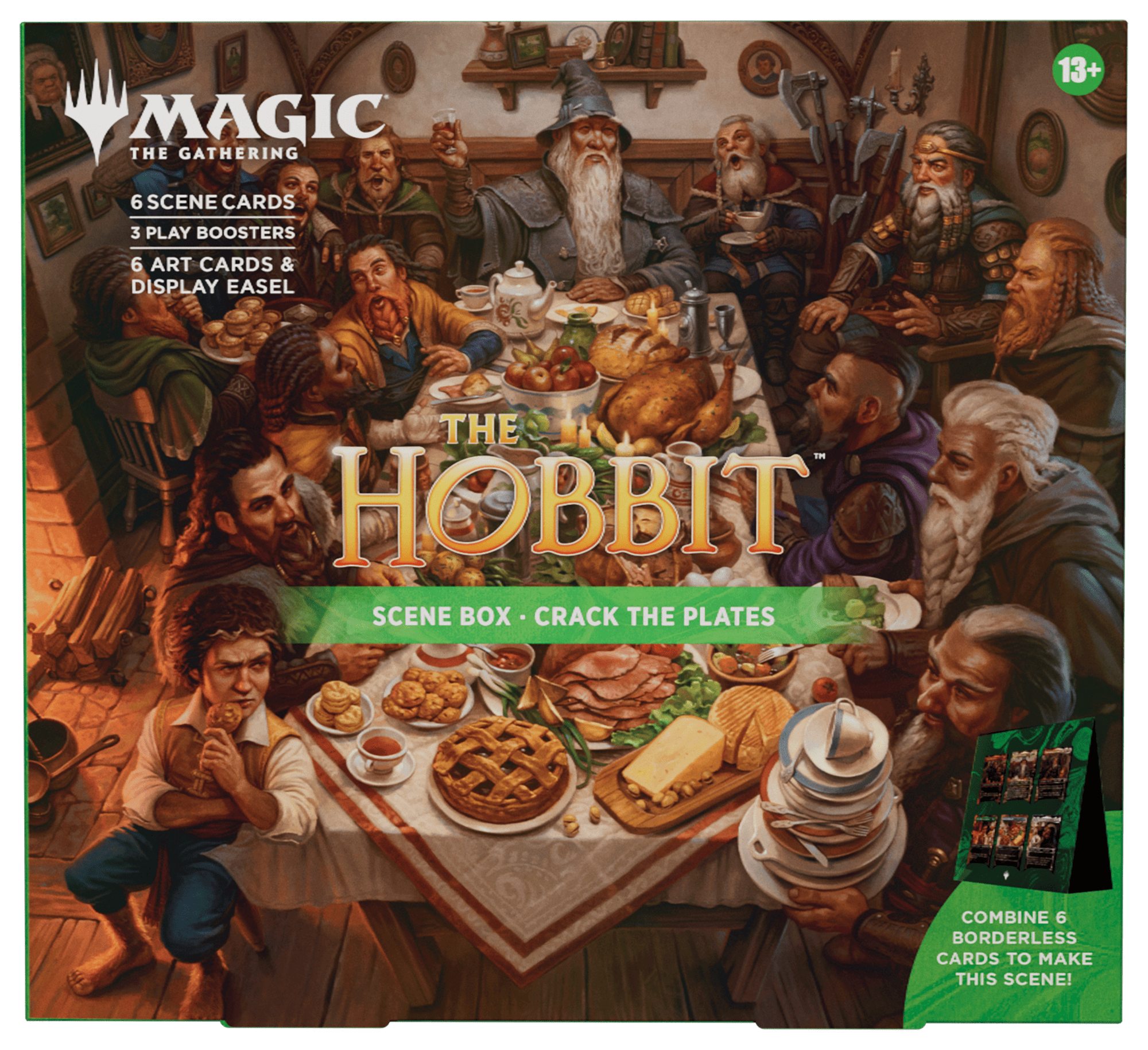 cartas magic el hobbit scene box