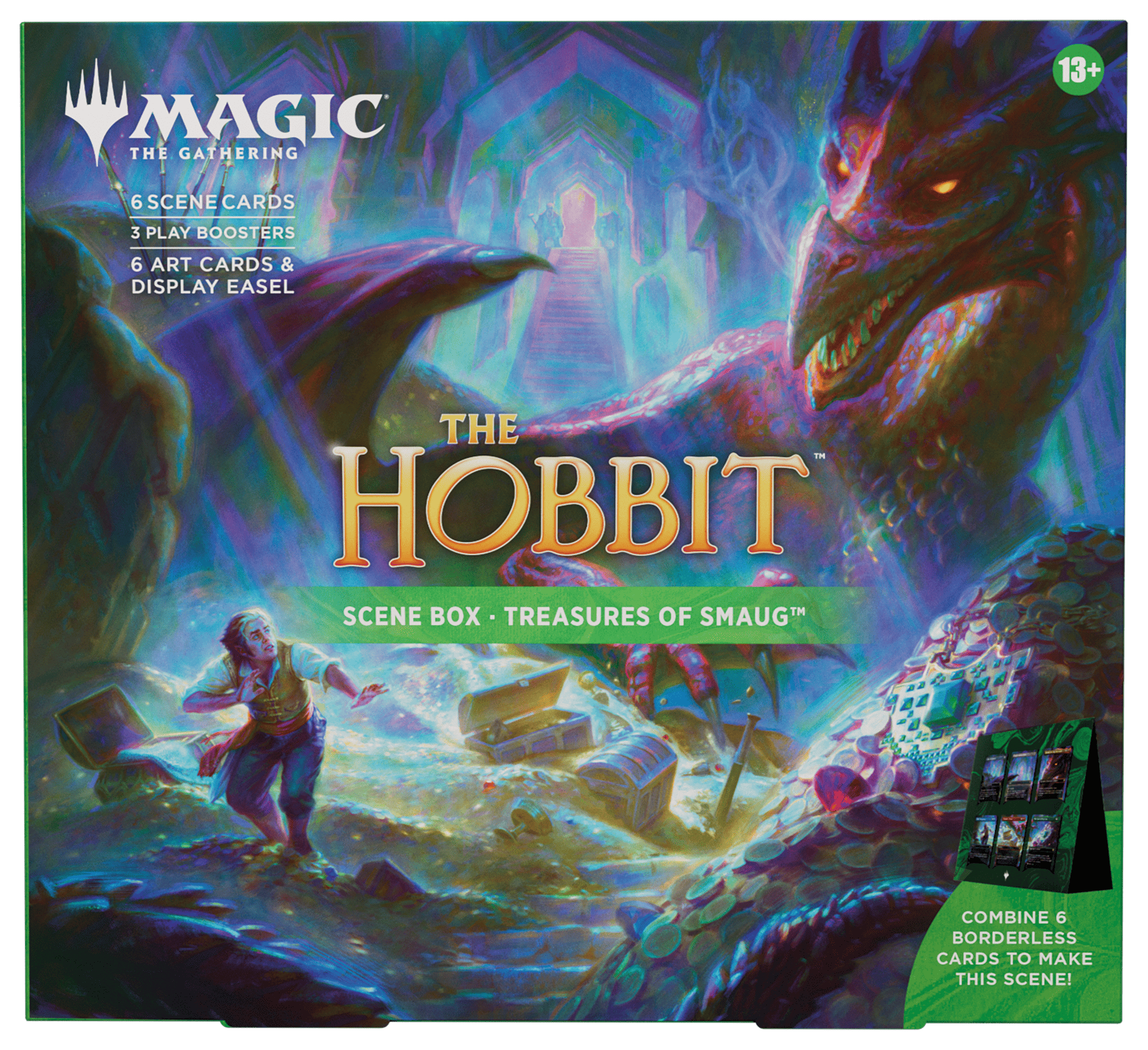 cartas magic el hobbit scene box