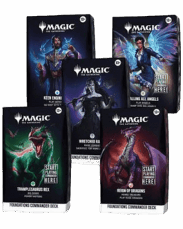 mazos commander foundations cartas magic