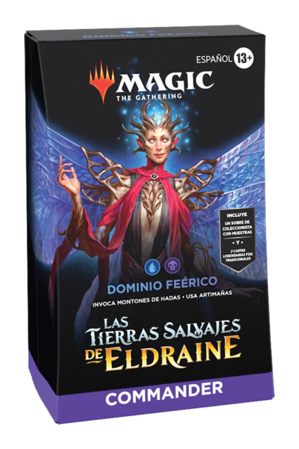 commander deck en español eldraine cartas magic