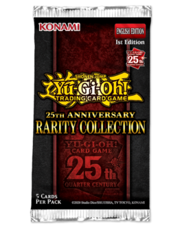 pack sobre yugioh cartas rarity collection 25 aniversario