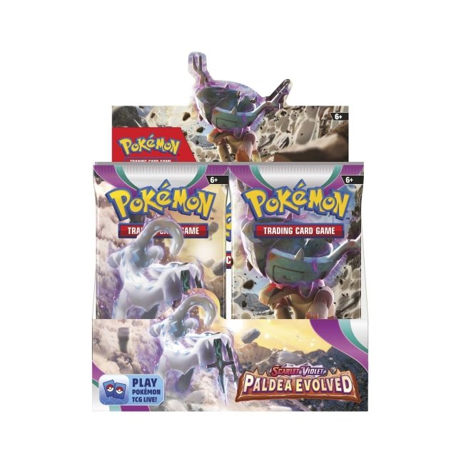 pack de 36 sobres scarlet violet cartas pokemon
