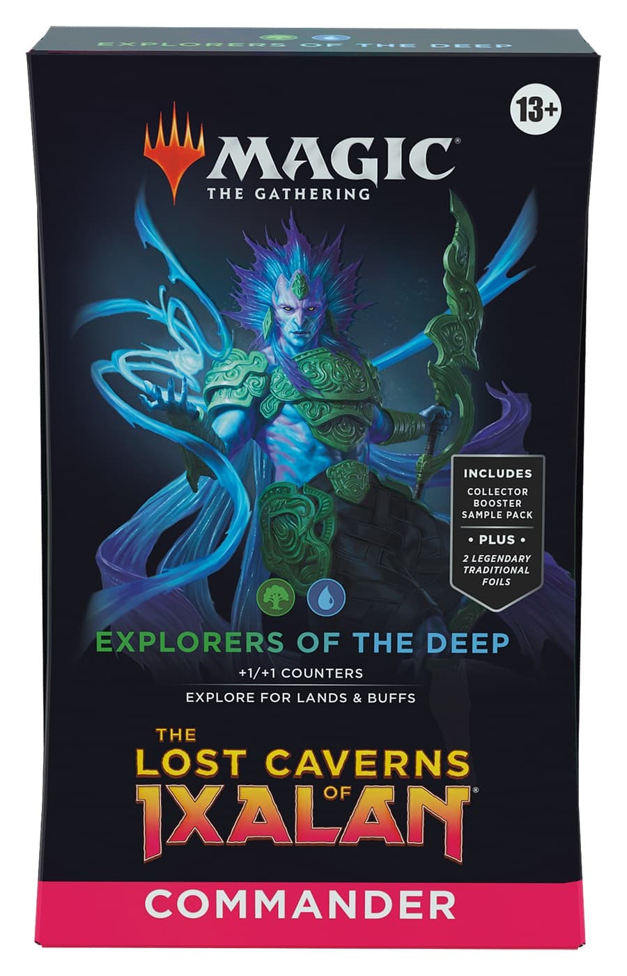 tienda cartas magics mazo commander explorer of the deep ixalan