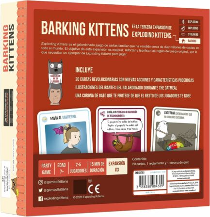expansion juego barking kittens