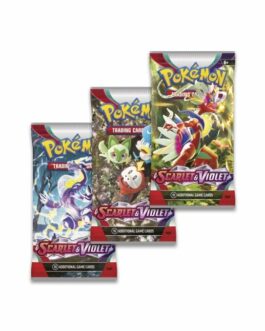 sobres escarlata y violeta cartas pokemon booster pack