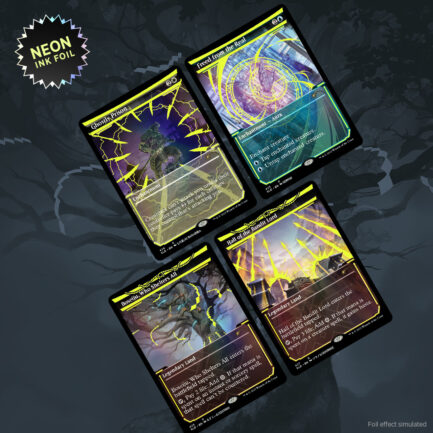 secret lair showcase neon dynasty magic cards cartas magic