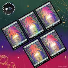 secret lair the astrology lands taurus magic cards cartas magic