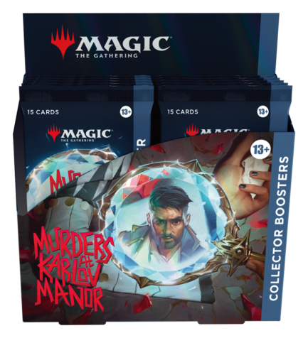 collector booster display murders at karlov manor cartas magic magic cards