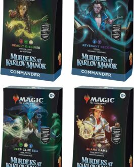 commander deck murders at karlov manor magic cards cartas magic