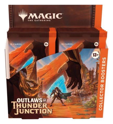 outlaws of thunder junction collectors booster sobres coleccionista magic cards cartas magic