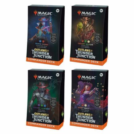 outlaws of thunder junction magic cards cartas magic commander mazo deck