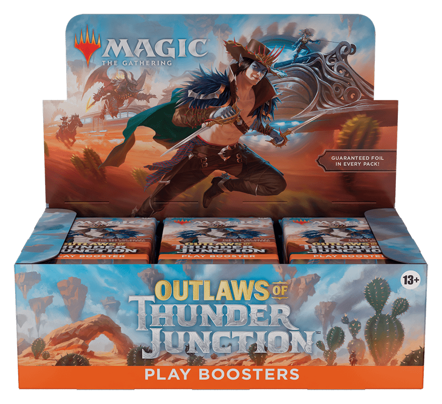 outlaws of thunder junction play booster box magic cards cartas magic