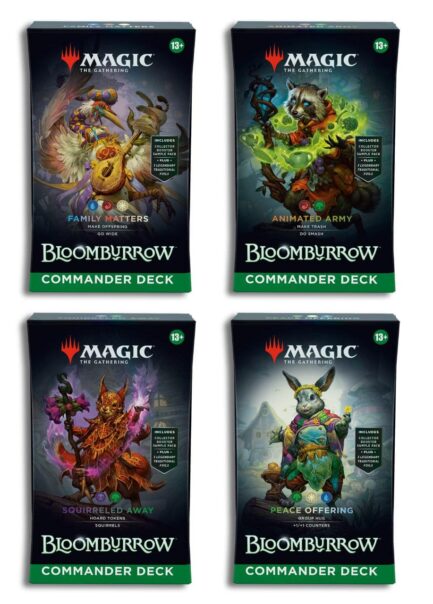 bloomburrow decks magic cards cartas magic