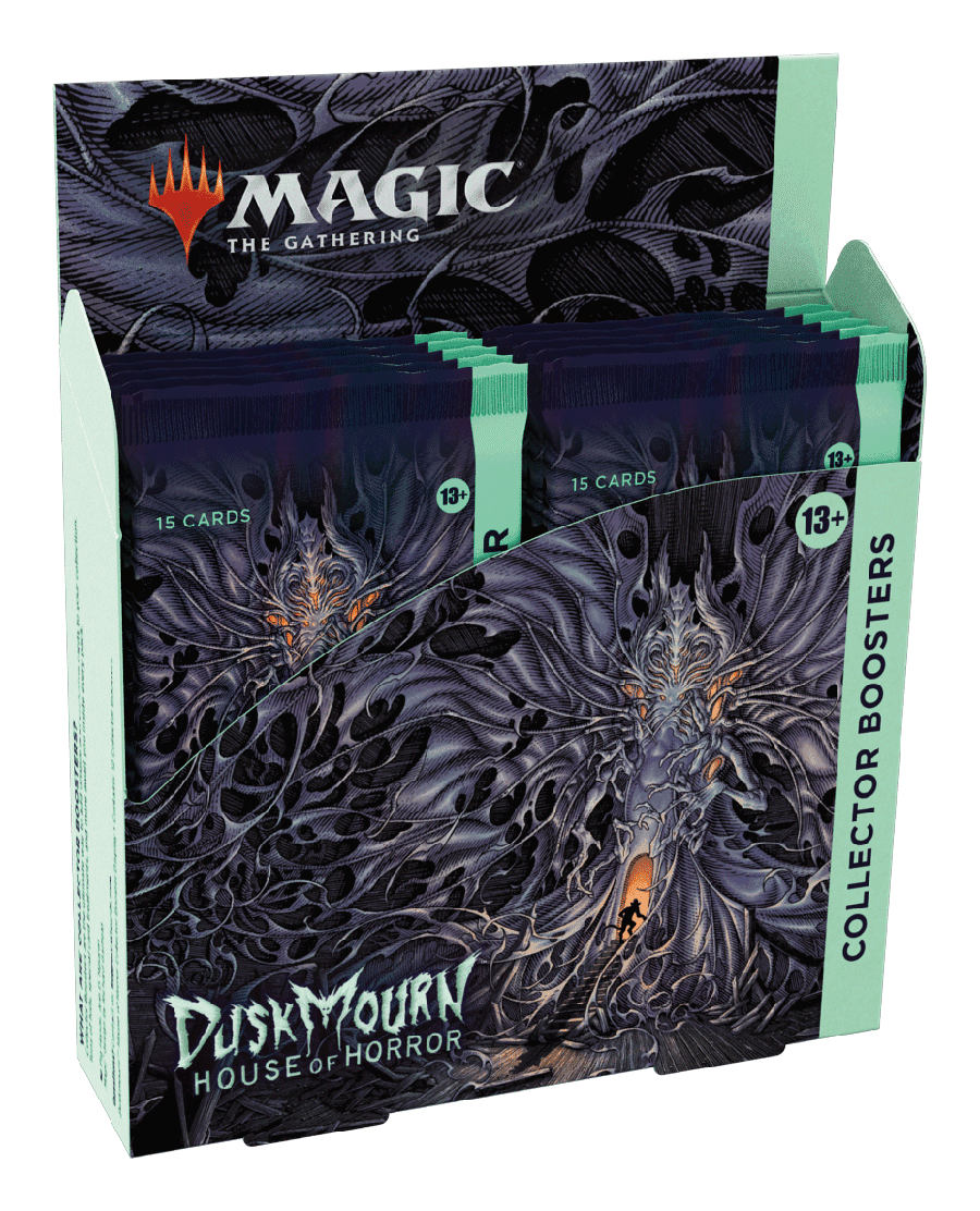 duskmourn collector booster display magic cards cartas magic