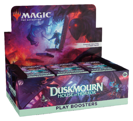 duskmourn playbooster display magic cards cartas magic