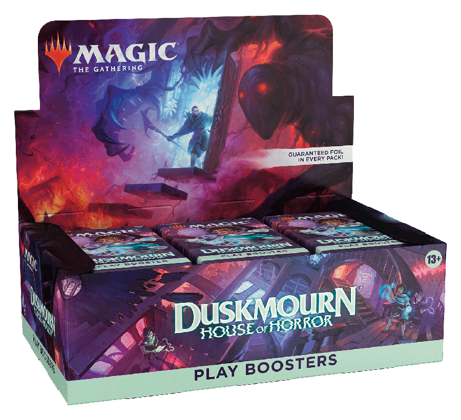 duskmourn playbooster display magic cards cartas magic