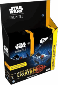 jump to lighstpeed caja de sobres carbonite edition star wars unlimited