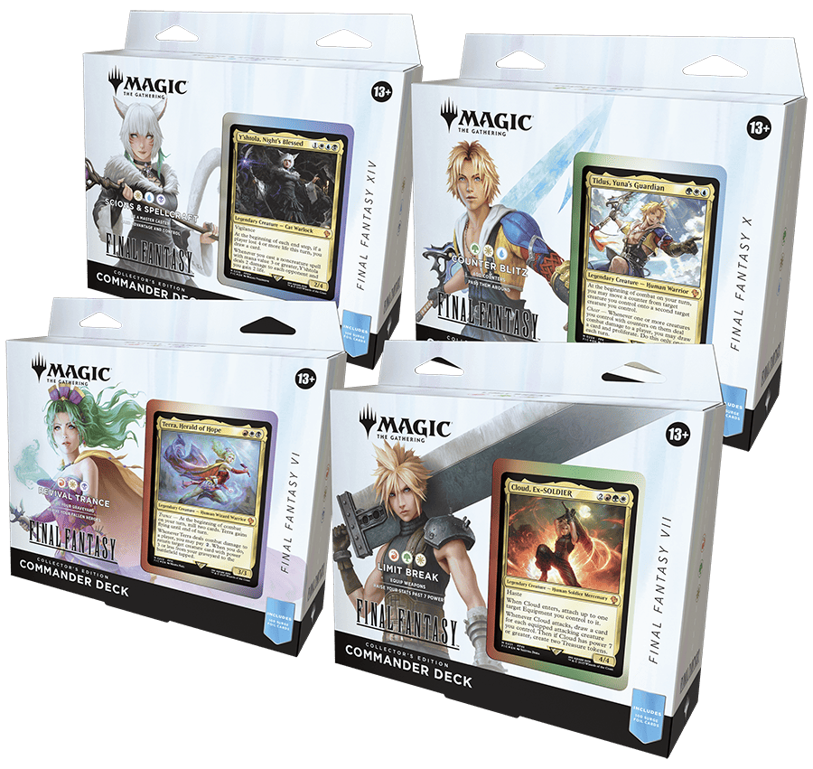 Cartas Magic Final Fantasy Commander Collector