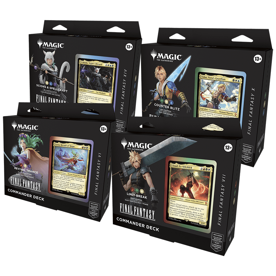 Cartas Magic Final Fantasy Commander