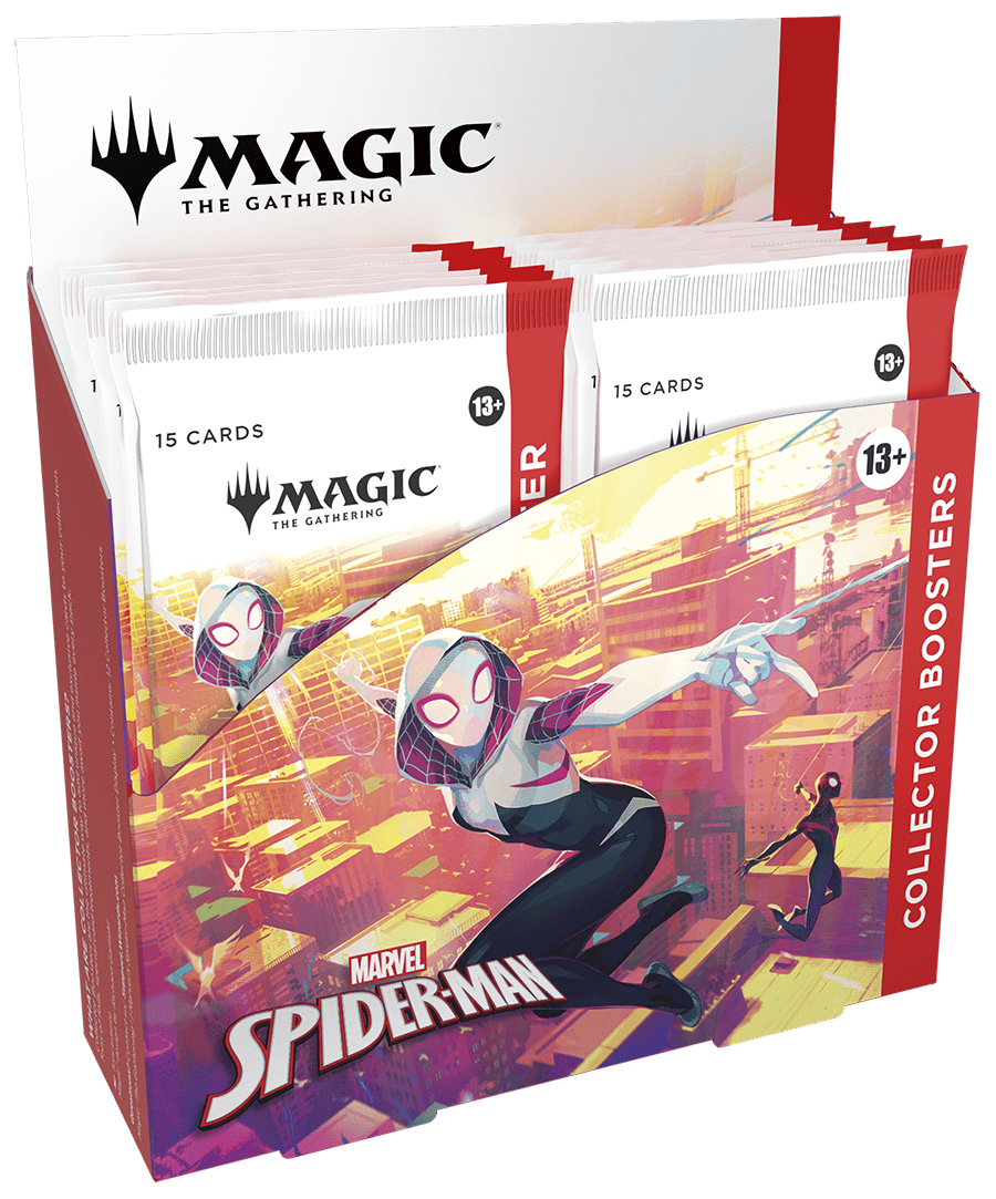 cartas magic spiderman collector booster