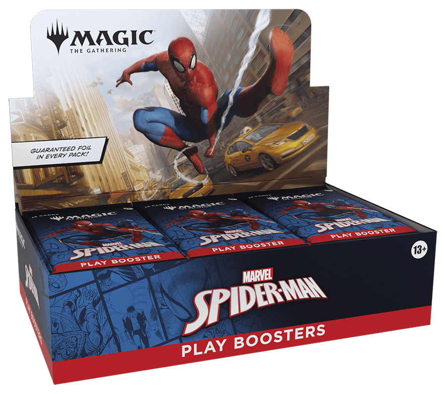 cartas magic spiderman playbooster box