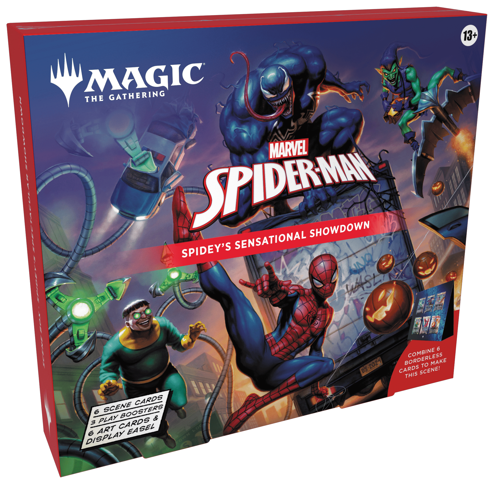 cartas magic spiderman scene box