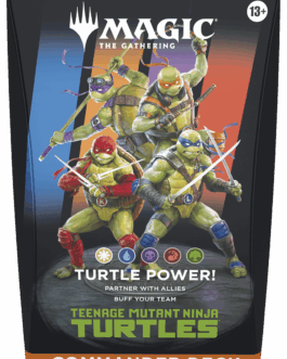 mazo commander tortugas ninja cartas magic