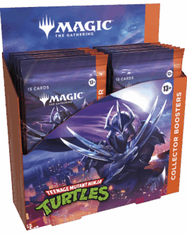 tortugas ninja caja colecionista cartas magic