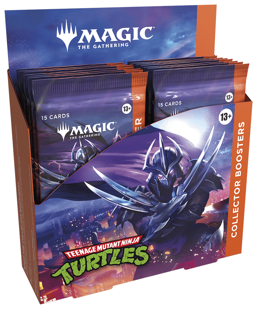 tortugas ninja caja colecionista cartas magic