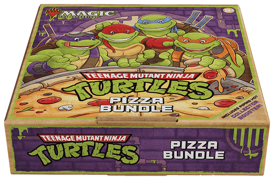 tortugas ninja pizza bundle cartas magic