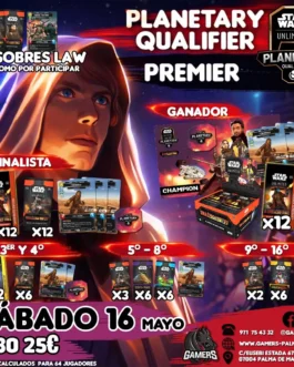 cartas star wars unlimited planetary qualifier law