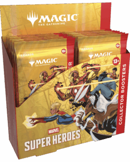 marvel super heroes collector booster cartas magic