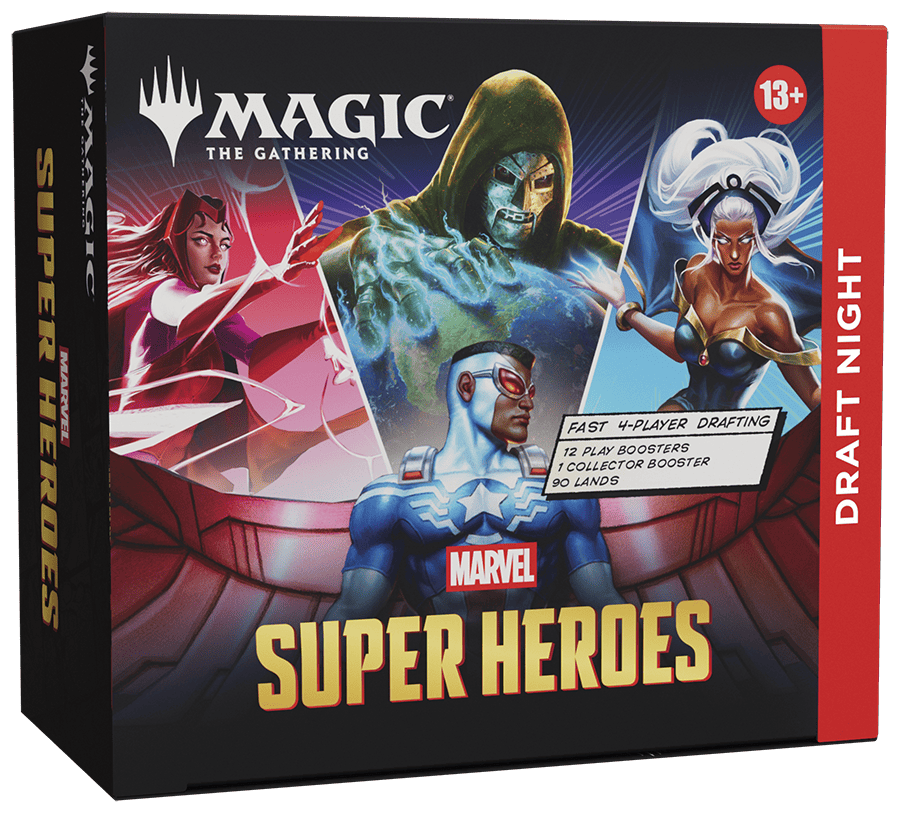 marvel super heroes draft night cartas magic