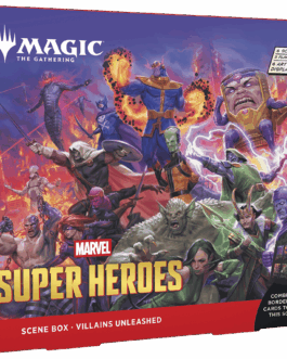 marvel super heroes escena cartas magic