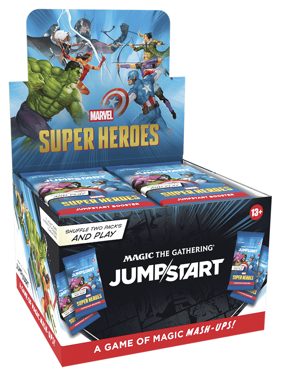 marvel super heroes jumpstart cartas magic