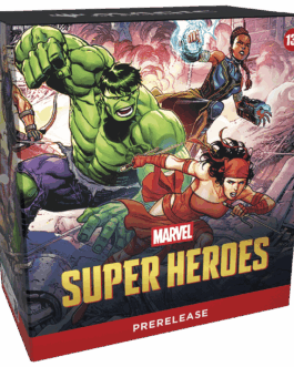 marvel super heroes presentacion cartas magic