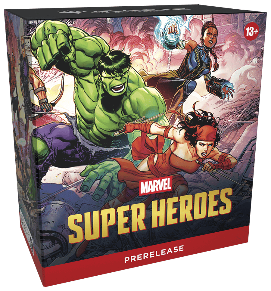 marvel super heroes presentacion cartas magic